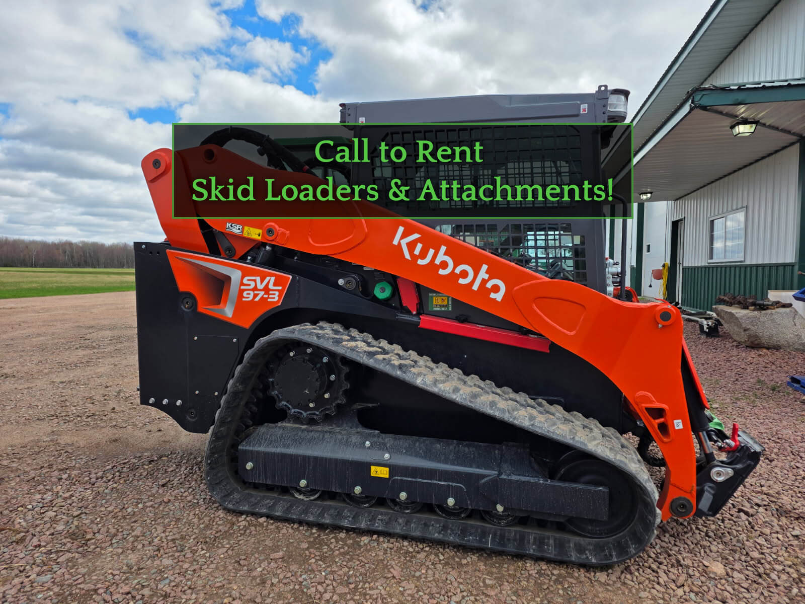 Kubota SVL 97-3 Track Skid Steer Loader for Rent